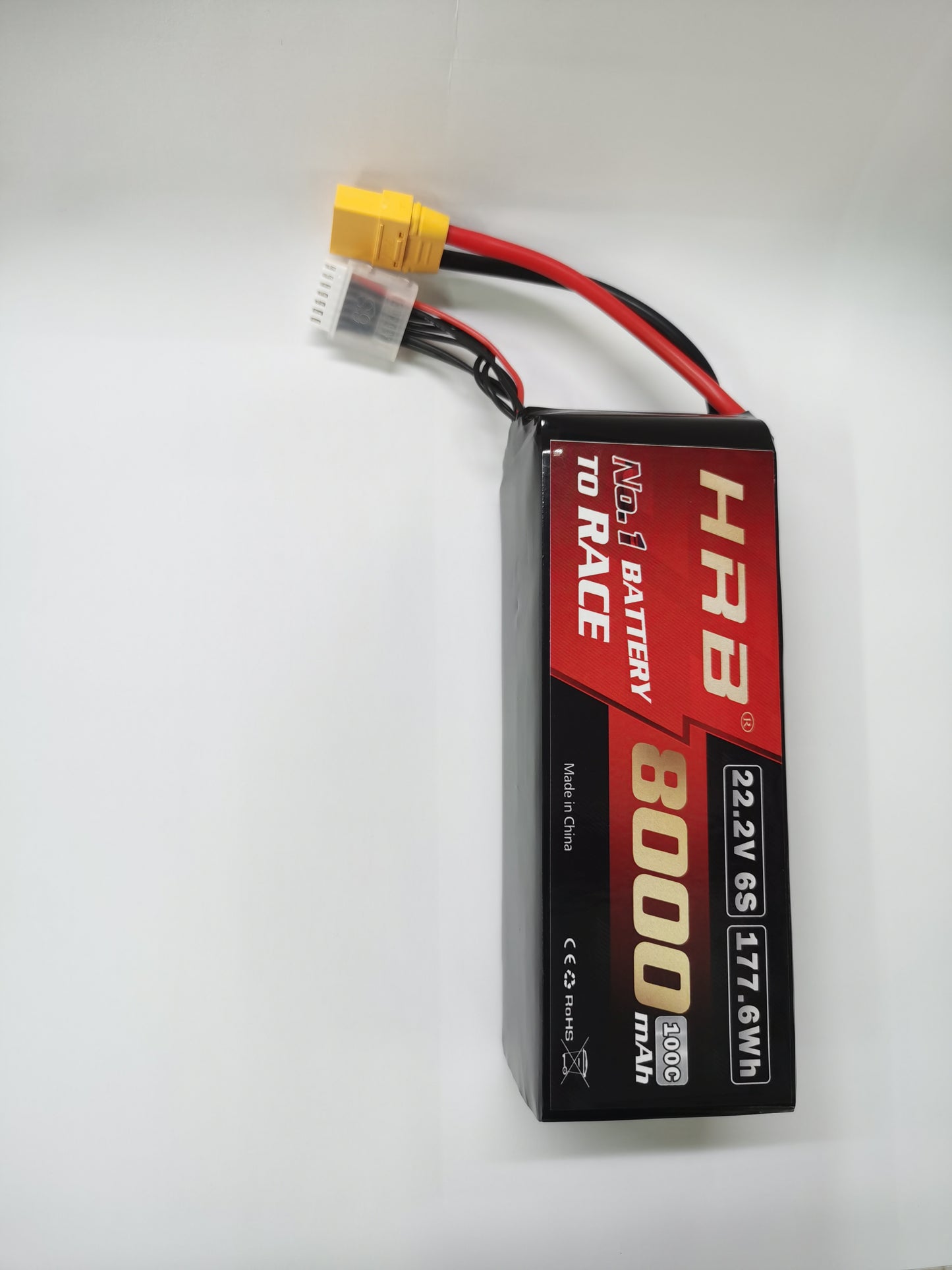 HRB 6S 22.2V 8000mAh 100C  Oil Based  Disc Lipo Battey
