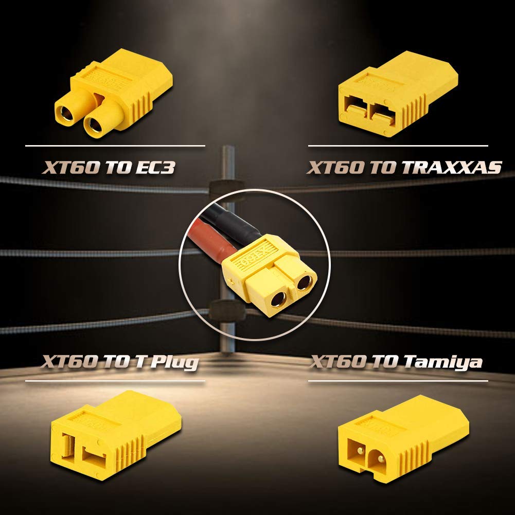 2pcs HRB 11.1V 3S 3300mAh Softcase LiPo Battery 60C 120C for RC Truck Buggy Losi