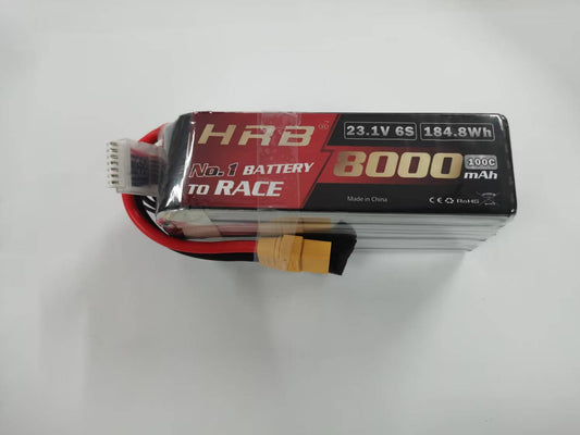 HRB 6S 23.1V 8000mAh HV Lipo Battery