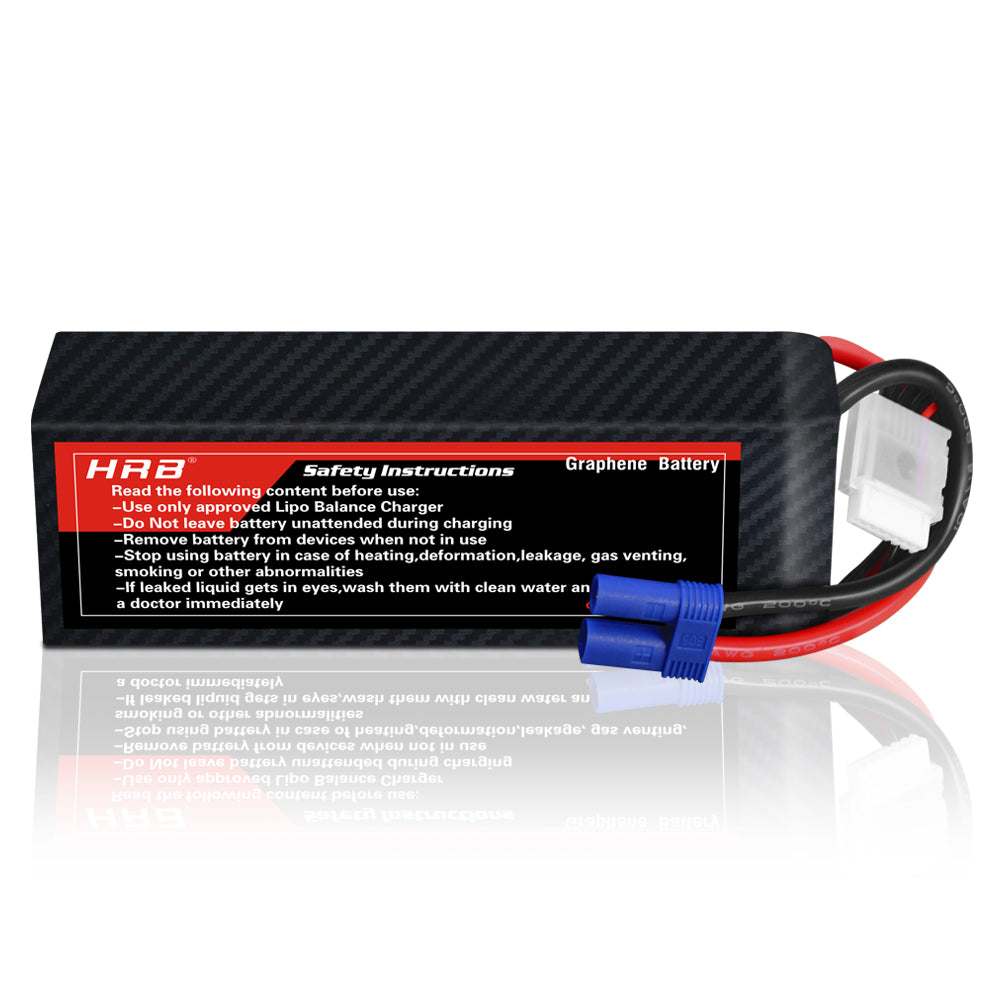HRB GRAPHENE 6S 22.2V 5000mah 100C EC5 Battery