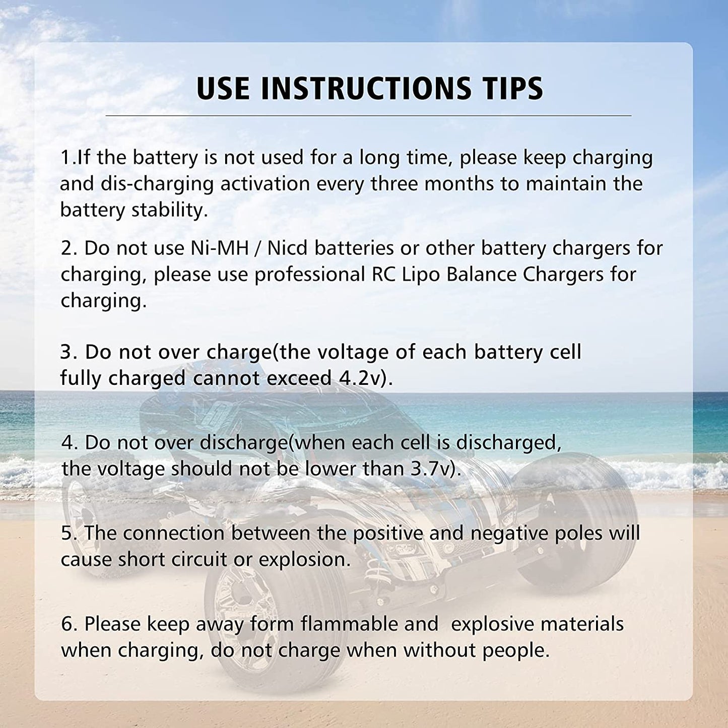 2 Packs HRB 7.4V 6000mAh 60C with TR Plug Compatible with RC Car/Truck/Boat/Airplane/Helicopter