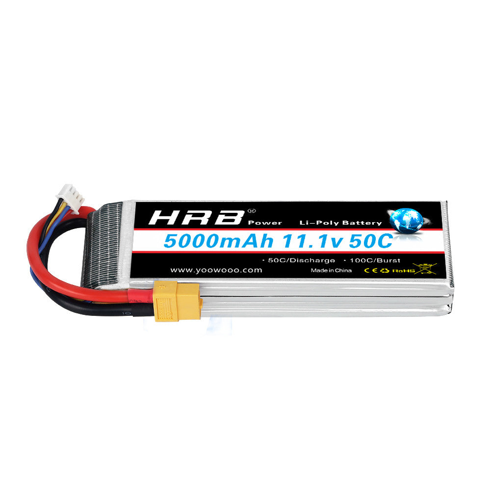 HRB 3s 11.1v 5000mah 50C with TRX/T/XT60/EC5 for RC Traxxas/Car/Truck/Buggy/Boat/ Drone