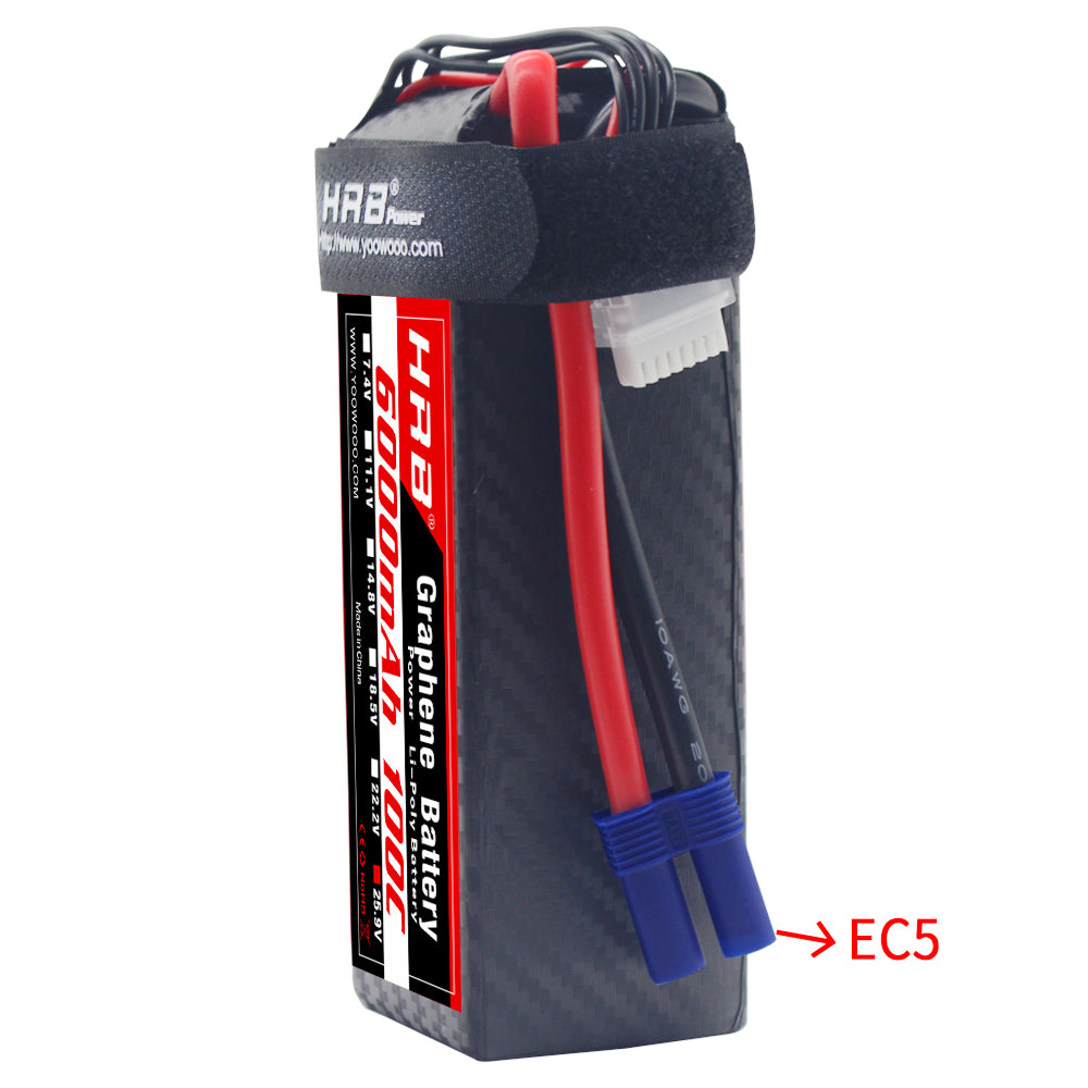 HRB GRAPHENE 7S 6000 25.9V 100C BATTERY EC5