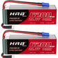 2xHRB 6S 22.2V Lipo Battery 6200mAh 100C EC5 for RC Car Helicopter EDF Jet