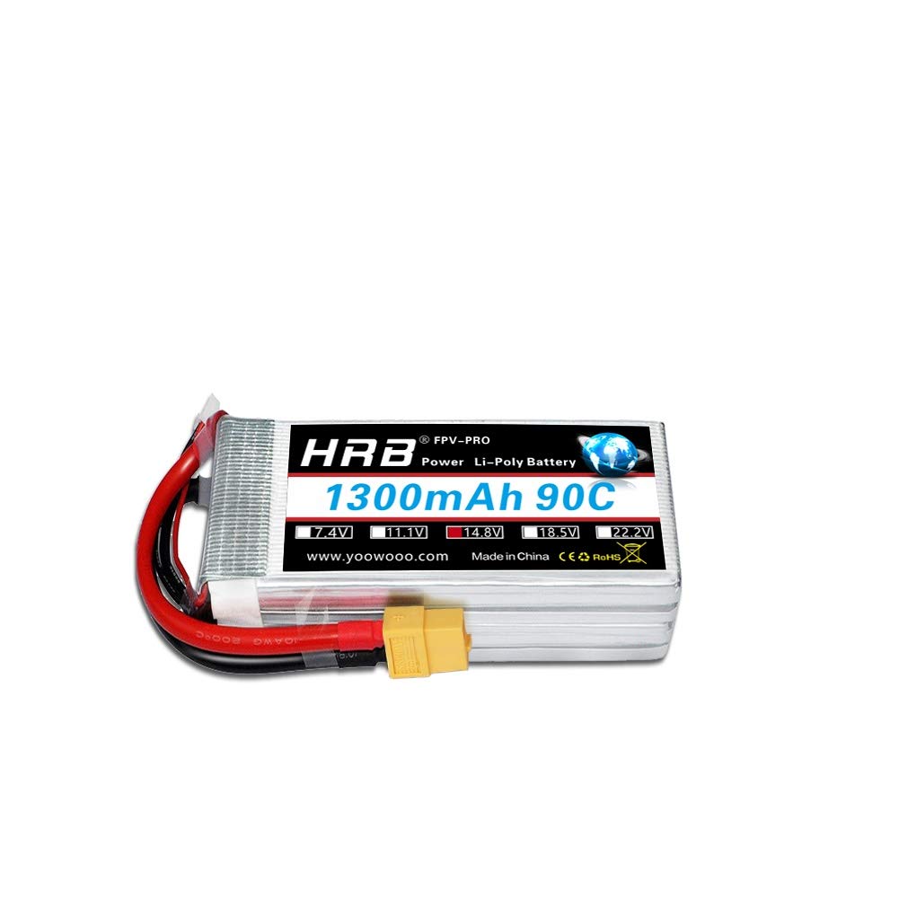 HRB 2S/3S/4S/5S/6S 1300mAh Lipo Battery for RC FPV Plane Drone