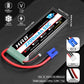 HRB 2S 2200mAh Lipo Battery 7.4V 50C EC3 Plug