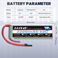 HRB 2PCS 2S Lipo Battery 7.4V 2200mAh RC LiPo Batteries with TRX Plug