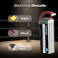 HRB 6S 5000mAh Lipo Battery XT60 50C 22.2V RC Lipo Battery