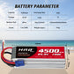 HRB 4500mAh 7S 25.9V LiPo Battery 100C for RC Helicopter Airplane Boat