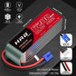 2xHRB 6S 22.2V Lipo Battery 6200mAh 100C EC5 for RC Car Helicopter EDF Jet