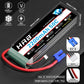 HRB 2pcs 3S 2200mAh Lipo Battery EC3 50C Shorty 11.1V RC Lipo Battery