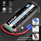 HRB 2PCS 3S 2600mAh Lipo Battery 11.1V 35C EC3 RC Lipo Battery