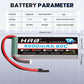 HRB 2PCS 3S Lipo Battery 4000mAh 60C 11.1V RC Lipo Battery TRX
