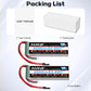 HRB 2PCS 3S Lipo Battery 4000mAh 60C 11.1V RC Lipo Battery TRX