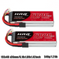 2PCS HRB 4S 14.8V 6000mAh Lipo Battery XT90/TRX/XT60/EC5