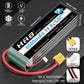 HRB 14.8V 6000mAh 4S Lipo Battery Pack 50C with XT60