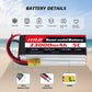 HRB 6s 22.2V 33000mAh 5C XT90S Semi-solid battery Customizable