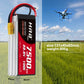 HRB 6S 7500mAh 100C 6S 22.8V HV battery Customizable