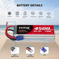 HRB 4500mAh 7S 25.9V LiPo Battery 100C for RC Helicopter Airplane Boat