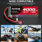 2 pieces HRB 5S 18.5V 4000mAh 100C XT60 Lipo Battery
