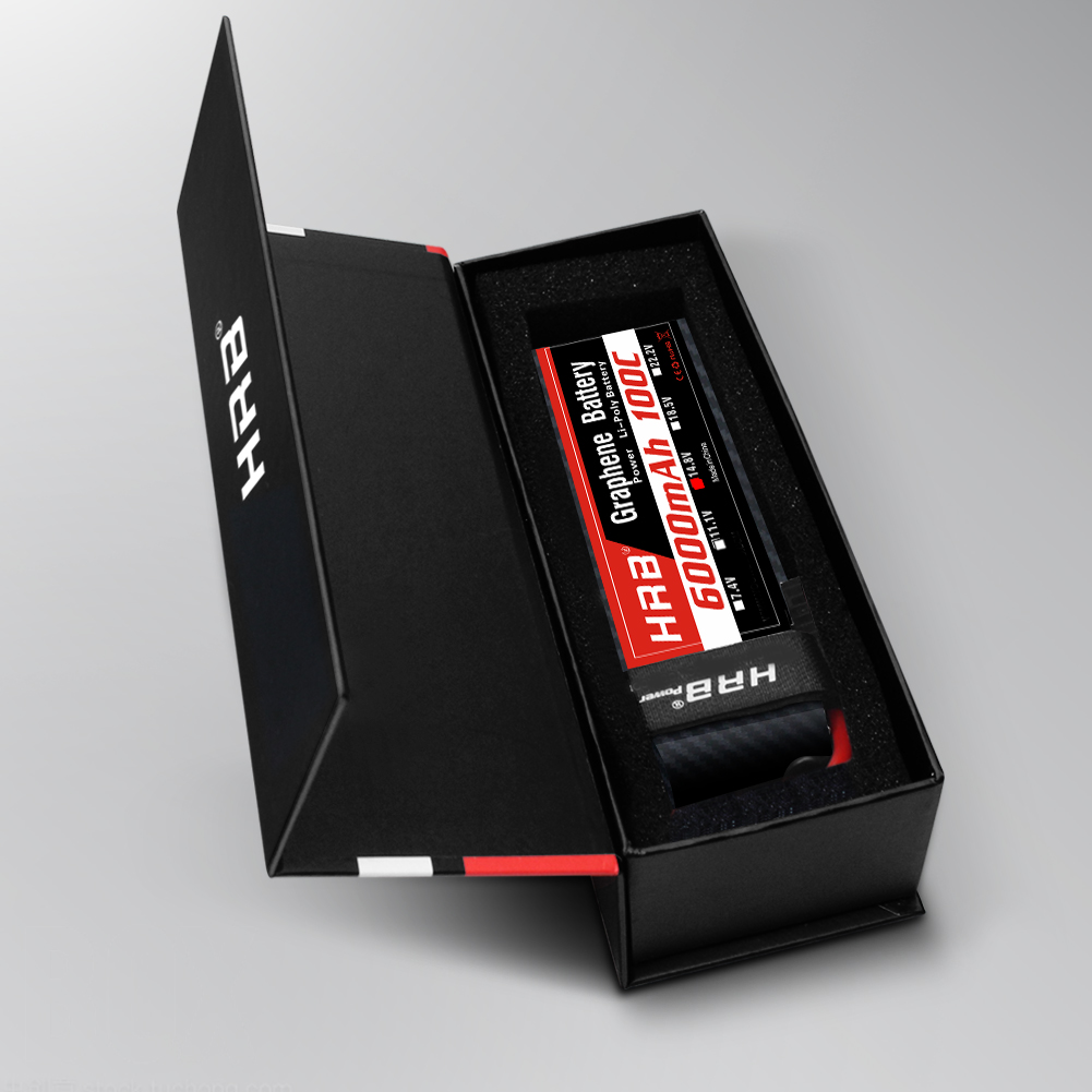 HRB GRAPHENE 4S 6000 14.8V 100C BATTERY EC5/XT90/XT60