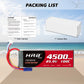 HRB 4500mAh 7S 25.9V LiPo Battery 100C for RC Helicopter Airplane Boat