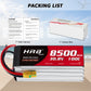 HRB 8S 30.8V 8500mAh HV Lipo Battery