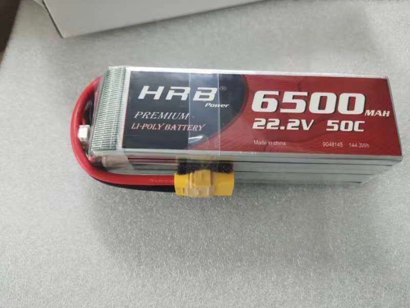 HRB 6S 22.2V 6500 50C XT60/XT90/EC5/T