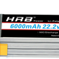 HRB 6S 6000mAh 22.2V Lipo Battery 50C EC5 XT90 Plug for RC Quadcopter Airplane Car Truck