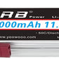 HRB 3s 11.1v 5000mah 50C with TRX/T/XT60/EC5 for RC Traxxas/Car/Truck/Buggy/Boat/ Drone
